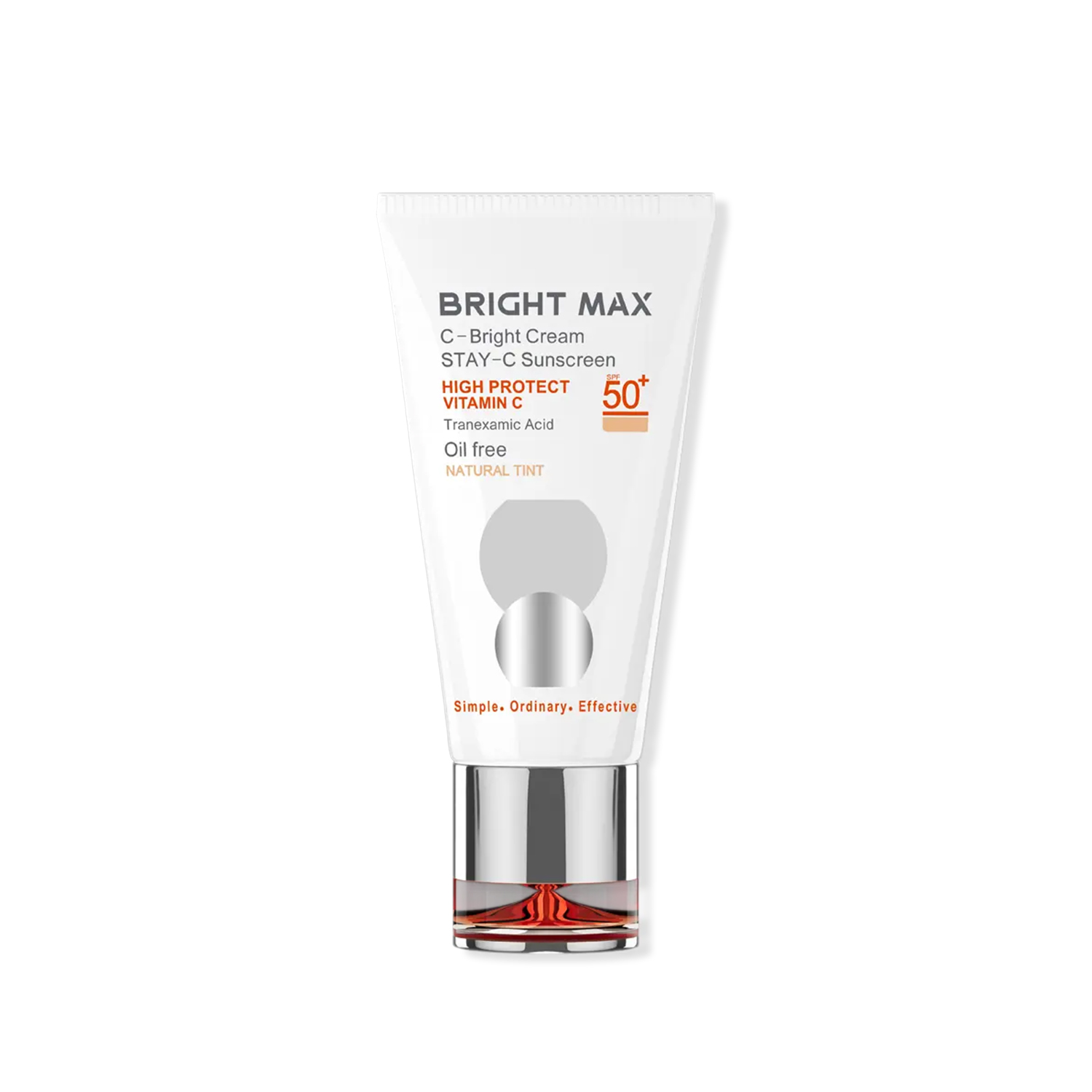 کرم ضدآفتاب رنگی برایت مکس SPF50 مدل C-B ‌